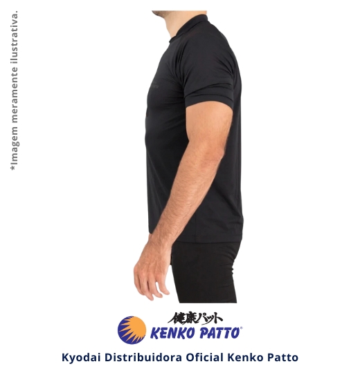 Camiseta Preta Photon Sport com Íon | 2
