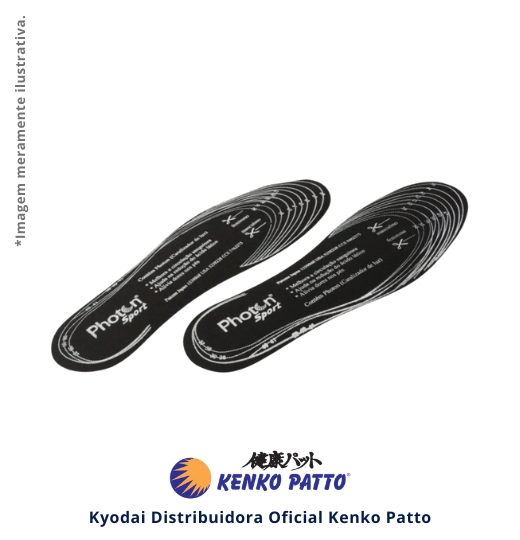 Palmilha Photon Sport com Íon - Preta | 2